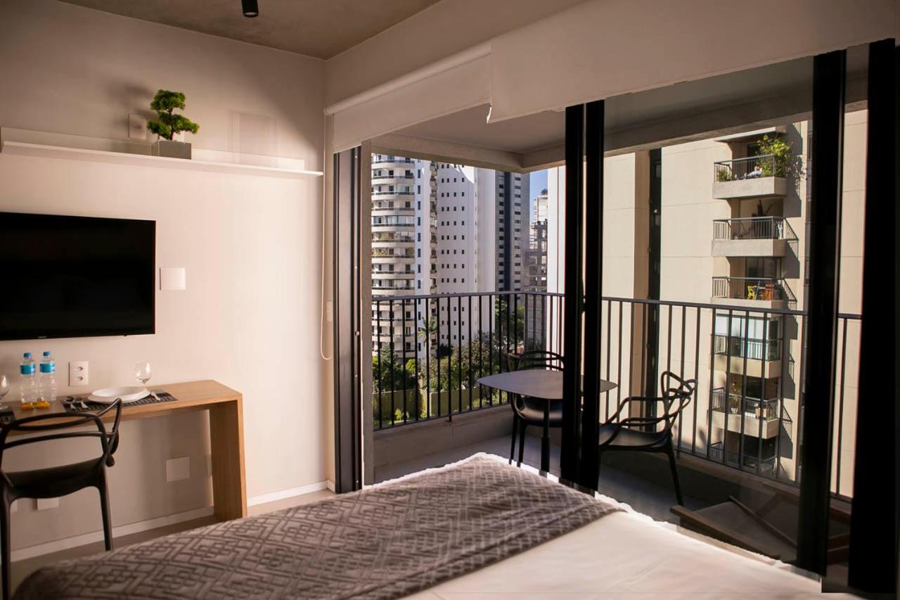 Studio 31 M2 Com Terraco Parque Ibirapuera Itaim Bibi San Paolo Esterno foto