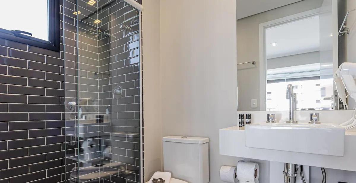 Studio 31 M2 Com Terraco Parque Ibirapuera Itaim Bibi San Paolo Esterno foto